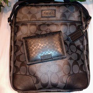 Coach Purse with Wallet Crossbody